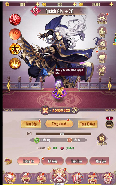 Soi sức mạnh phe Tào Ngụy trong game Chân Vương 3Q Mobile 5 Soi sức mạnh phe Tào Ngụy trong game Chân Vương 3Q Mobile 5