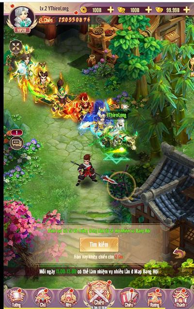 Soi sức mạnh phe Lưu Thục trong game Chân Vương 3Q Mobile 8