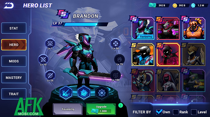 Cyber War: Idle RPG Games cho phép người chơi xây dựng đội quân cơ giáp đầy thiện chiến 2 Cyber War: Idle RPG Games cho phép người chơi xây dựng đội quân cơ giáp đầy thiện chiến 2