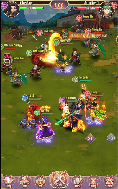 Soi lớp đồ hoạ trẻ trung đậm chất thiếu niên anh hùng của game mobile Chân Vương 3Q 11 Soi lớp đồ hoạ trẻ trung đậm chất thiếu niên anh hùng của game mobile Chân Vương 3Q 11