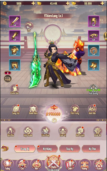 Soi lớp đồ hoạ trẻ trung đậm chất thiếu niên anh hùng của game mobile Chân Vương 3Q 9 Soi lớp đồ hoạ trẻ trung đậm chất thiếu niên anh hùng của game mobile Chân Vương 3Q 9