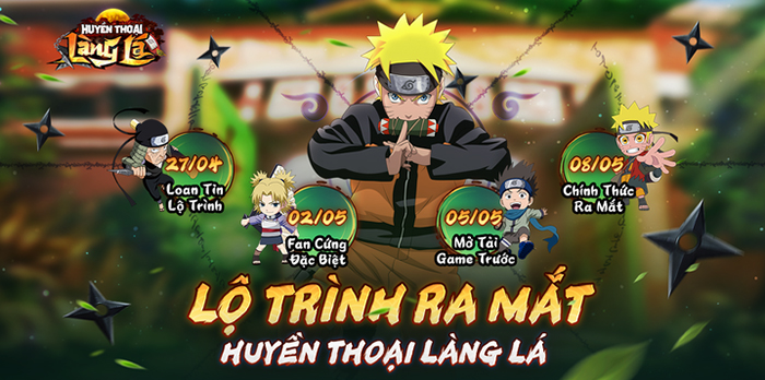 Tổng hợp gift code game Huyền Thoại Làng Lá mới nhất trong tháng 0
