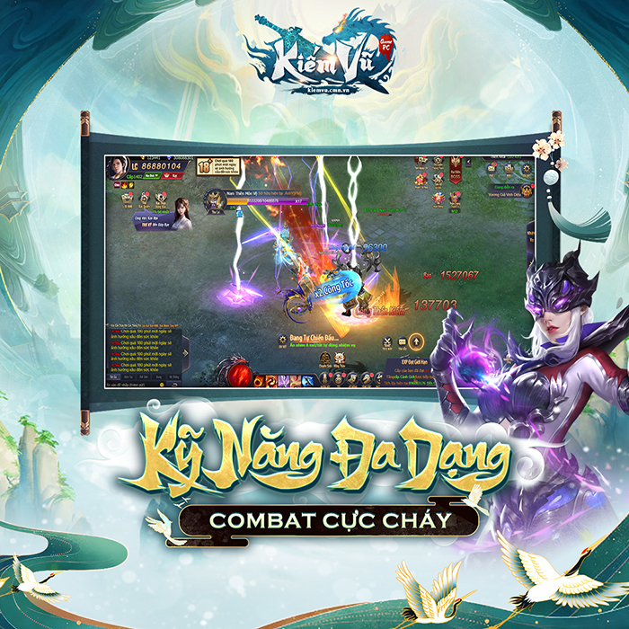 Tổng hợp gift code game Kiếm Vũ CMN mới nhất trong tháng 2