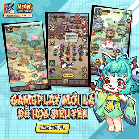 Game idle kết hợp auto chess Meow! Sen Ơi Đừng Sợ ấn định thời điểm ra mắt tại Việt Nam 0