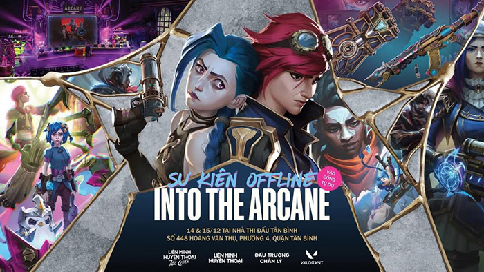 Hơn 7000 người cùng đắm chìm trong thế giới Into The Arcane của Riot Games và VNGGames tổ chức 0