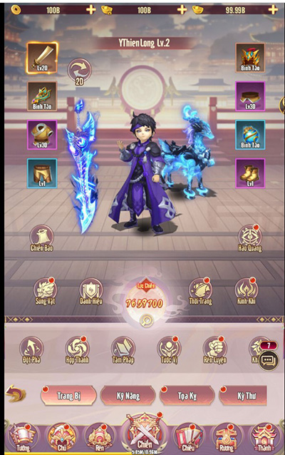 Chân Vương 3Q cho người chơi thoả sức chế đồ, triệu hồi Võ Tướng không giới hạn 1