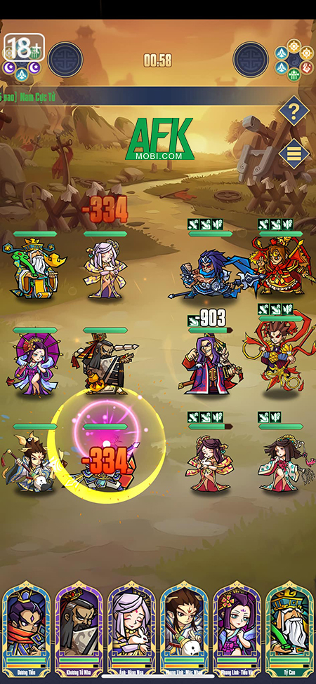 Thiên Đình Ta Vô Địch có nhịp độ chơi nhanh, dân cày dư sức đua Top 2