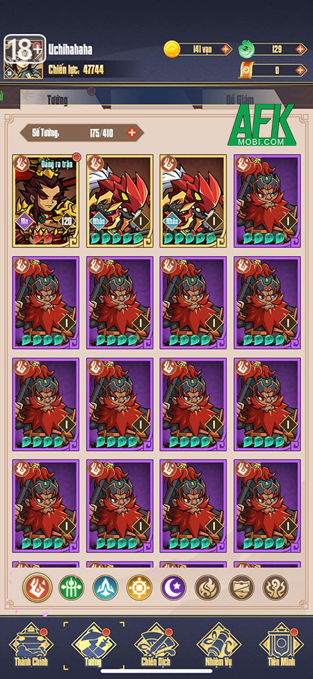 Thiên Đình Ta Vô Địch có nhịp độ chơi nhanh, dân cày dư sức đua Top 3