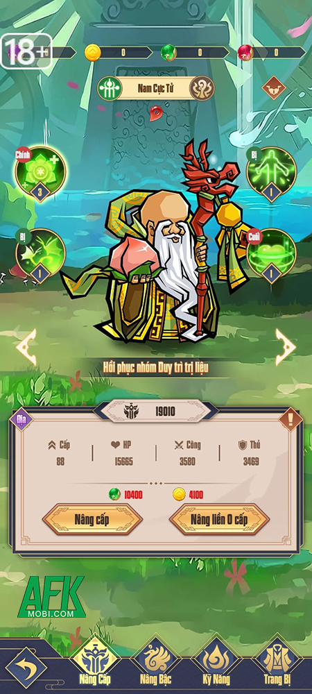 Thiên Đình Ta Vô Địch có nhịp độ chơi nhanh, dân cày dư sức đua Top 1