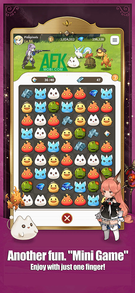 Tập hợp các hiệp sĩ để cứu lấy nhân loại trong Gran Saga Idle: KNIGHTS x KNIGHTS 5