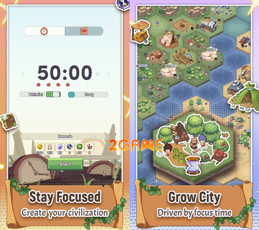 Age of Pomodoro: Focus Timer – Học cách quản lý thời gian trong ngày hiệu quả age of pomodoro 1