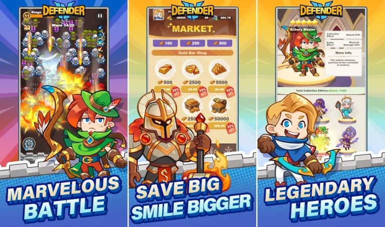 ajl2l7u Defender IV: Game phòng thủ độc đáo đã chính thức ra mắt trên Google Play Store ajl2l7u