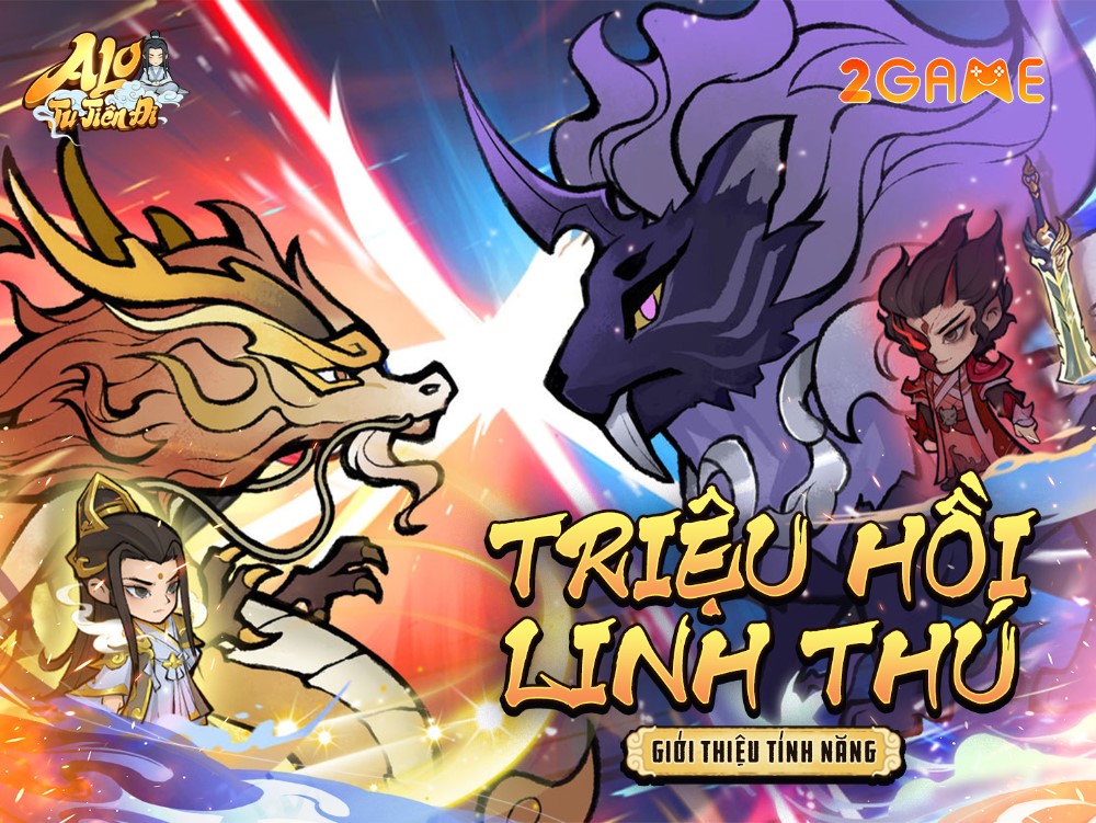 Tính năng Linh Thú mạnh mẽ trong game Alo Tu Tiên Đi