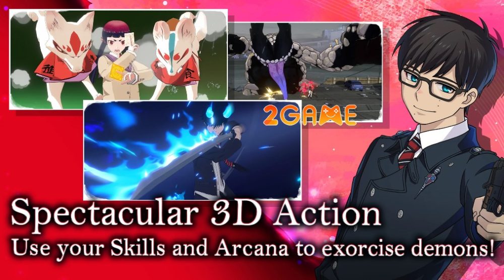 alternavvelt-blue-exorcist-as-4 AlternaVvelt Blue Exorcist AS Đồ họa 3D đặc sắc với dàn hiệu ứng kỹ năng ấn tượng