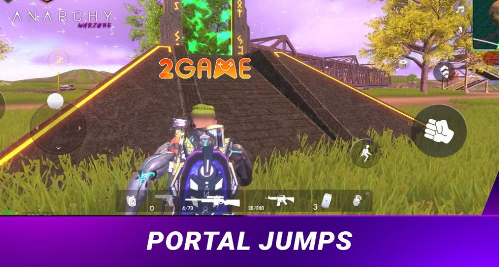 Cổng dịch chuyển sẽ là cơ chế đột phá trong game Anarchy Warzone MVP