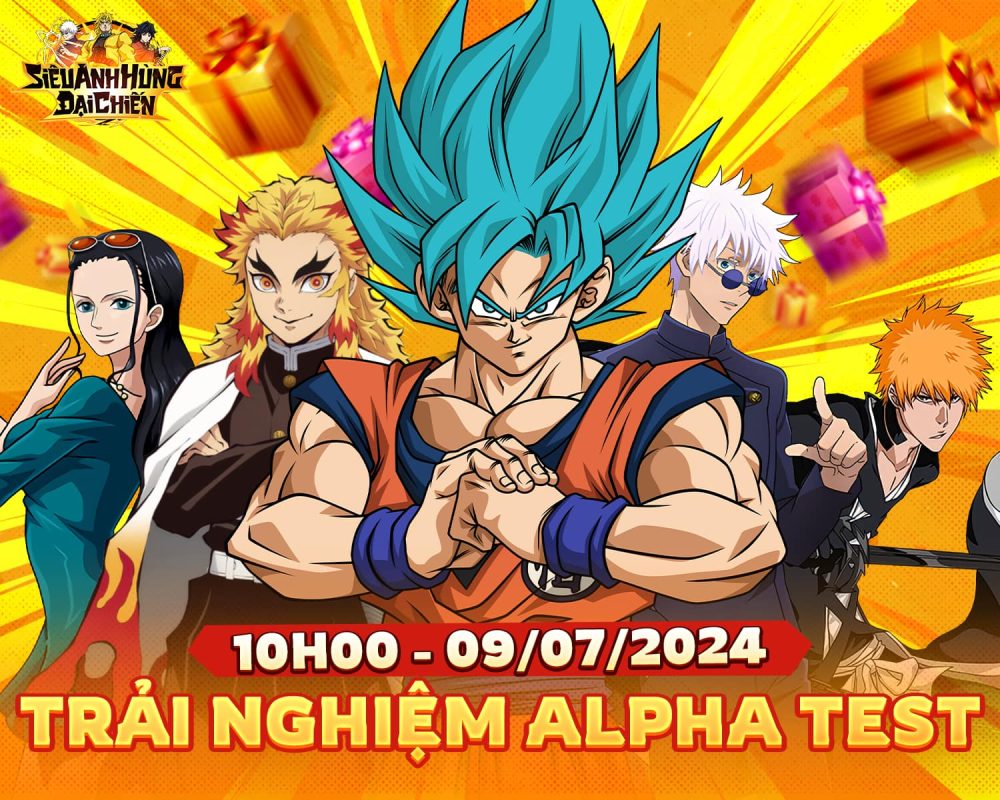 anh-1 Siêu Anh Hùng Đại Chiến: Tựa game đa vũ trụ anime 3D đầu tiên tại Việt Nam khai mở Alpha Test anh 1