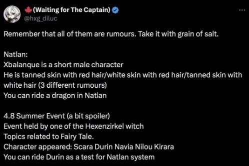 Trong phiên bản 4.8, người chơi Genshin Impact có thể đè đầu rồng thần? Trong phiên bản 4.8, người chơi Genshin Impact có thể đè đầu rồng thần?