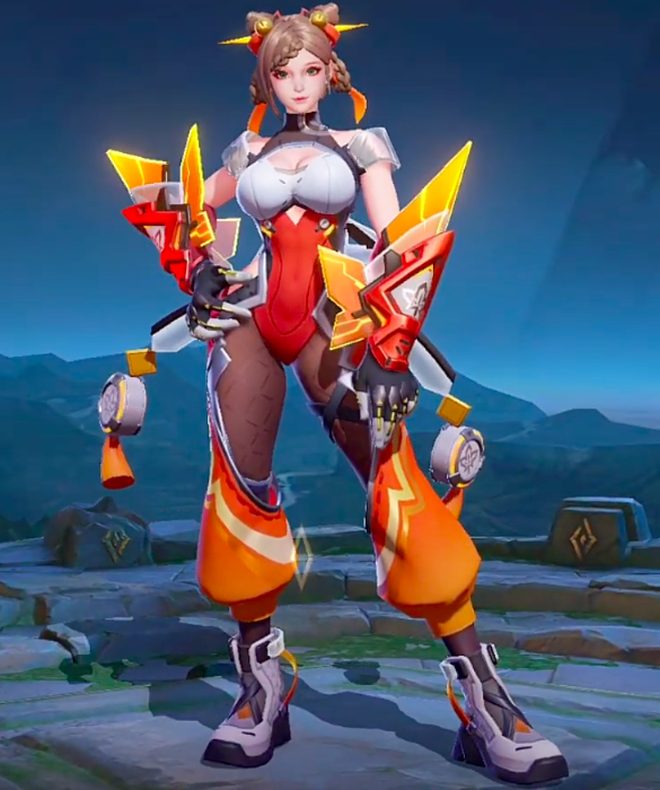 Bước ra từ skin game, gái xinh khoe