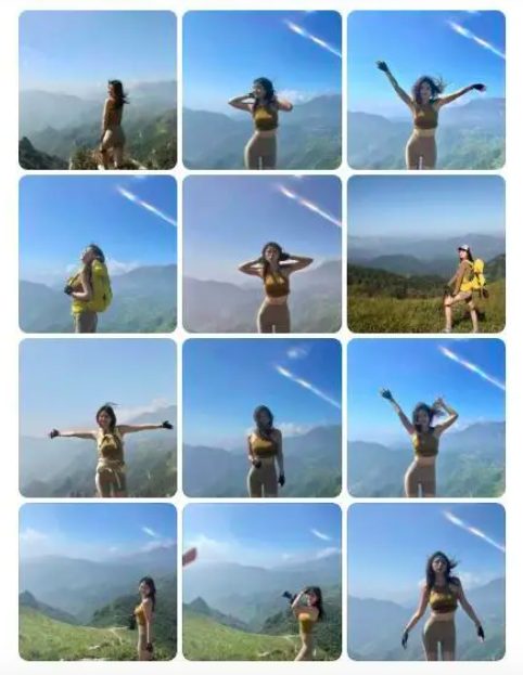 Mặc trang phục yoga để đi leo núi, gái xinh khiến dân tình Mặc trang phục yoga để đi leo núi, gái xinh khiến dân tình