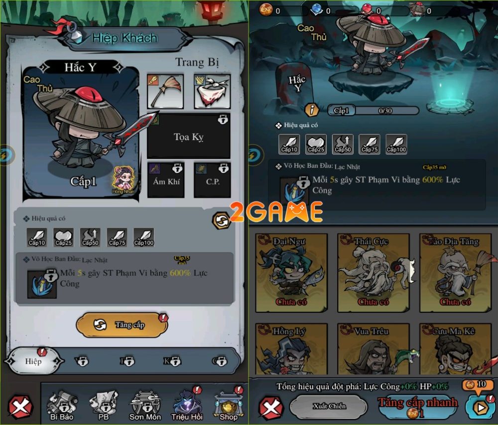 anh-hung-kungfu-1 Tạo hình ngộ nghĩnh của các nhân vật trong game Anh Hùng Kungfu