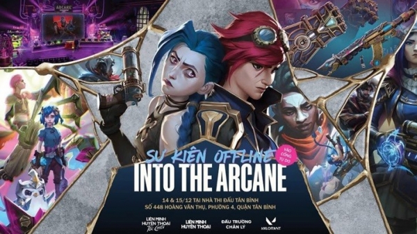 Hơn 7000 fan khám phá vũ trự Arcane, đắm chìm trong thế giới game Riot do VNGGames phát hành arcane 1220241217120148jpg