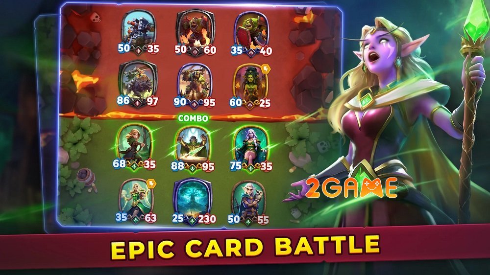 Arcane Rush Battlegrounds – Xây dựng bộ bài của bạn và tiêu diệt đối thủ arcane rush battlegrounds 1