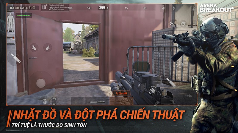 Siêu phẩm FPS trí tuệ Arena Breakout chuẩn bị cập bến làng game Việt Siêu phẩm FPS trí tuệ Arena Breakout chuẩn bị cập bến làng game Việt