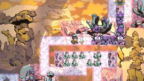 Arranger: game nhập vai giải đố với đồ họa độc dị arranger gioi thieu game thumbjpg