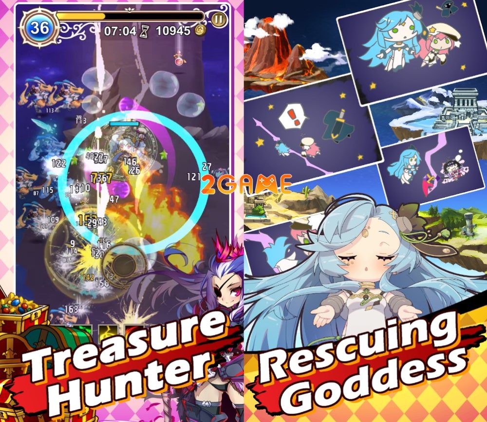 Astral Survivor có lối chơi đơn giản cùng đồ họa dễ thương