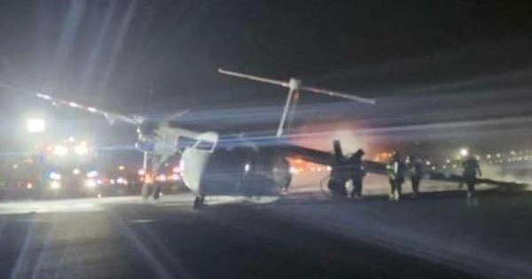 Lại thêm một chiếc máy bay chở khách hỏng càng đáp, bốc cháy trên đường băng avatar1735470721976 1735470722565265730176 0 0 301 574 crop 17354708107542089137160jpg