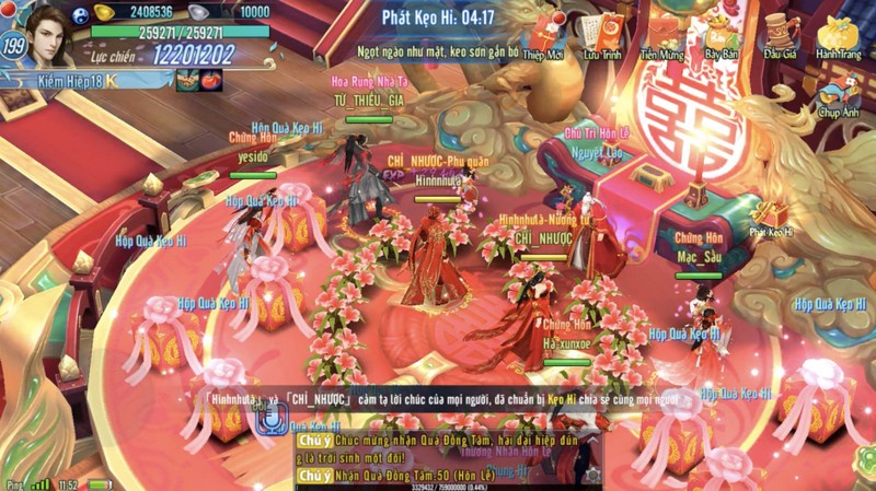 b7rive0 Nguyệt Lão trở lại, game thủ Võ Lâm Truyền Kỳ Mobile lại rộn ràng làm đám cưới b7rive0