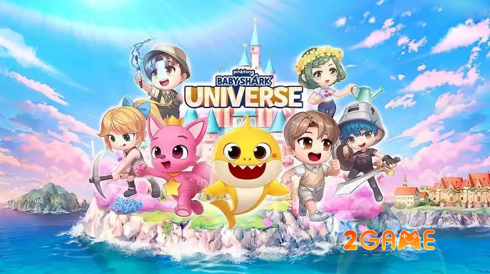 Baby Shark Universe – Game phiêu lưu dựa trên phim hoạt hình nổi tiếng mở đăng ký trước cho mobile baby shark universe dkt 1