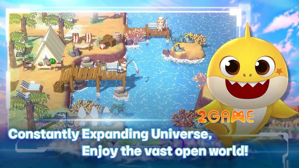 Baby Shark Universe – Game phiêu lưu dựa trên phim hoạt hình nổi tiếng mở đăng ký trước cho mobile baby shark universe dkt 3