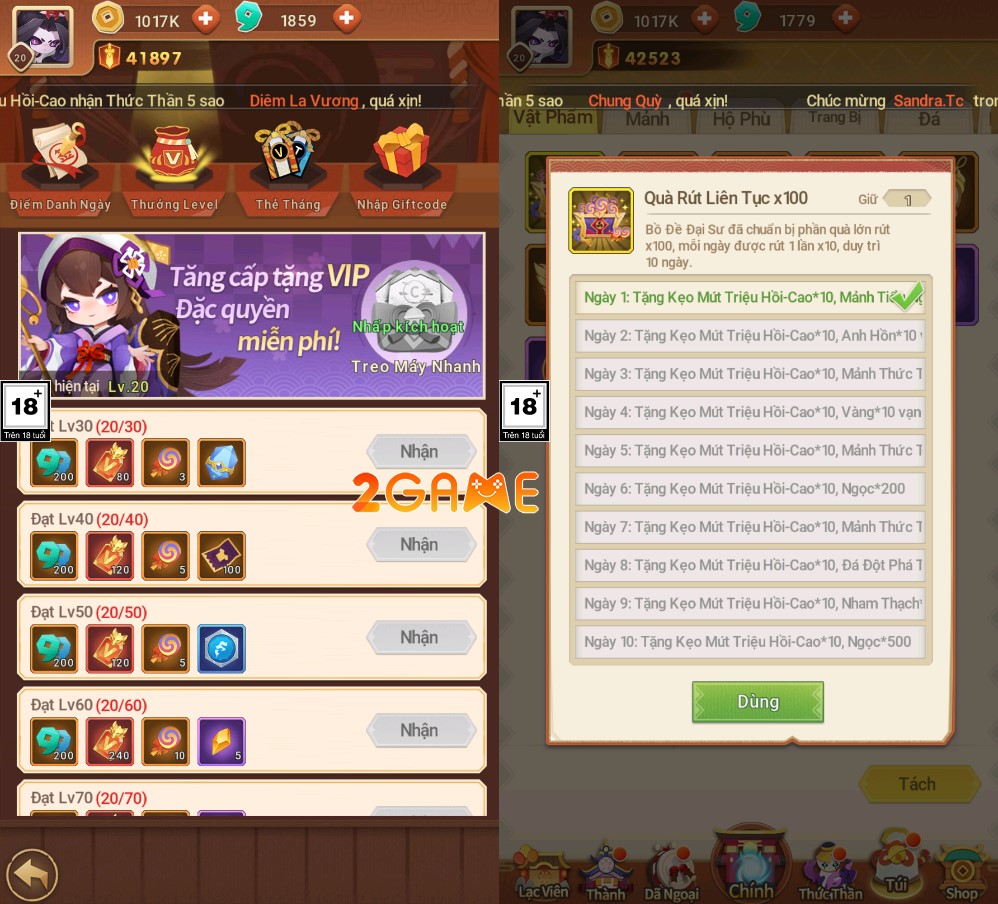 bach-quy-ngu-yeu-su-7 Bách Quỷ Ngự Yêu Sư – Gacha mỏi tay cùng loạt giftcode và sự kiện cực hot bach quy ngu yeu su 7