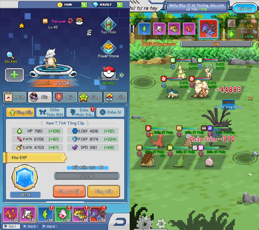 Bùng nổ trải nghiệm Bảo Bối Origin, game Pokemon chuẩn nguyên tác baoboiorigin cmn 2