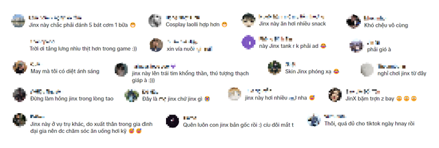 Hóa thân thành Jinx, hot girl “trứng rán” khiến người xem Hóa thân thành Jinx, hot girl “trứng rán” khiến người xem