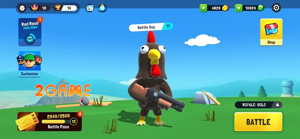 Battle Guys: Royale – Game bắn súng của Stumble Guys ra mắt thử nghiệm trên Android battleguysroyale 3