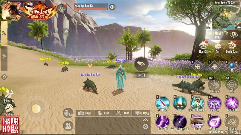 Sáng nay 12/11 Thiên Long Bát Bộ VNG chính thức trình làng game thủ Việt besh29t