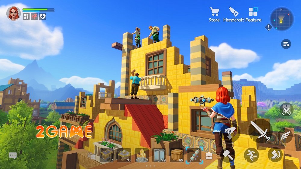 blockfun-2 BlockFun – Game nhập vai mô phỏng thế giới mở cho bạn sống theo cách riêng blockfun 2