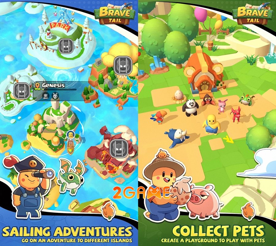 Brave Tail – Thư giãn trong thế giới phiêu lưu trên đảo thú vị bravetail 3