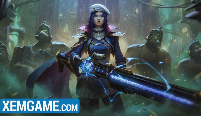 ĐTCL Mùa 13: Toàn tập Tộc Hệ và kỹ năng của các tướng 5 vàng caitlyn set 13