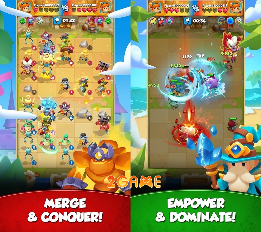 castle-duels-pvp-arena-battle-2 Castle Duels: PvP Merge Battle – Game chiến thuật hợp nhất có nhiều điều bất ngờ castle duels pvp arena battle 2