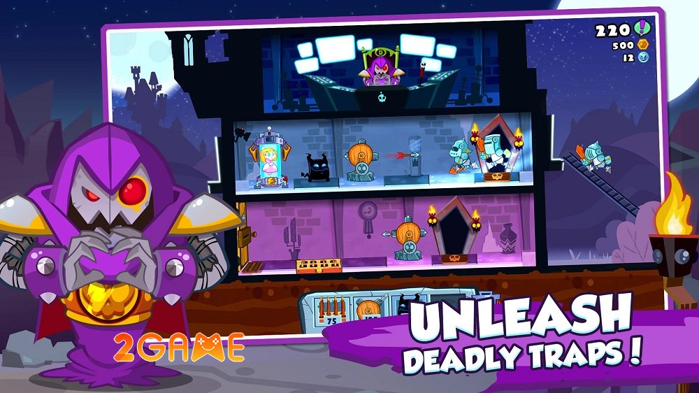 Castle Doombad – Sự kết hợp hoàn hảo trong thể loại chiến thuật phòng thủ tháp với dùng bẫy castledoombad 1