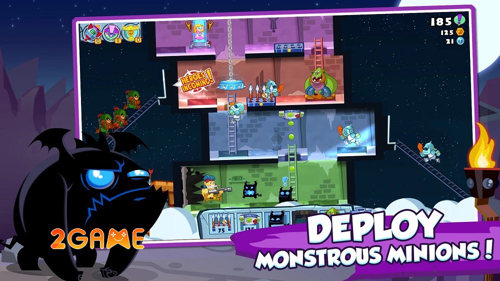 Castle Doombad – Sự kết hợp hoàn hảo trong thể loại chiến thuật phòng thủ tháp với dùng bẫy castledoombad 2