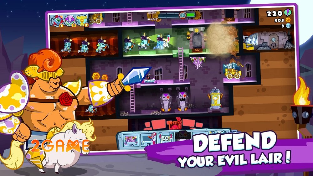 Castle Doombad – Sự kết hợp hoàn hảo trong thể loại chiến thuật phòng thủ tháp với dùng bẫy castledoombad 4