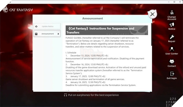 Mot tro choi gacha voi dan nhan vat nu tai meo xinh dep bat ngo thong bao dong cua 3 Một trò chơi gacha với dàn nhân vật nữ tai mèo xinh đẹp bất ngờ thông báo đóng cửa 3