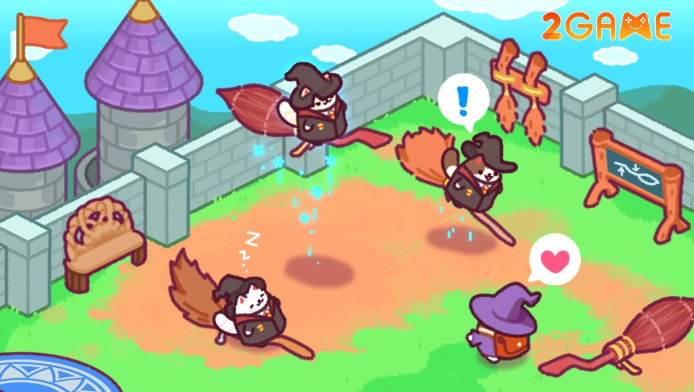 Cat Magic School Cute Tycoon – Khám phá thế giới phép thuật cùng những chú mèo đáng yêu cat magic school cute tycoon 5