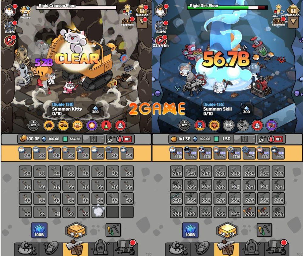 cat-mine-galaxy-adventure-4 Đào cả vũ trụ trong game Cat Mine: Galaxy Adventure cat mine galaxy adventure 4