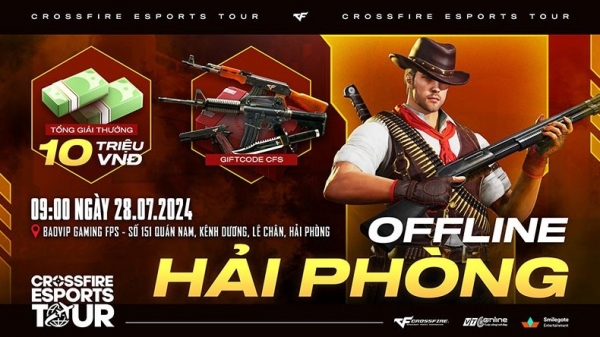 Hải Phòng - Lần đầu trong tầm ngắm Đột Kích Crossfire eSports Tour 2024 cf cet2024 haiphong thumb20240723160557jpg