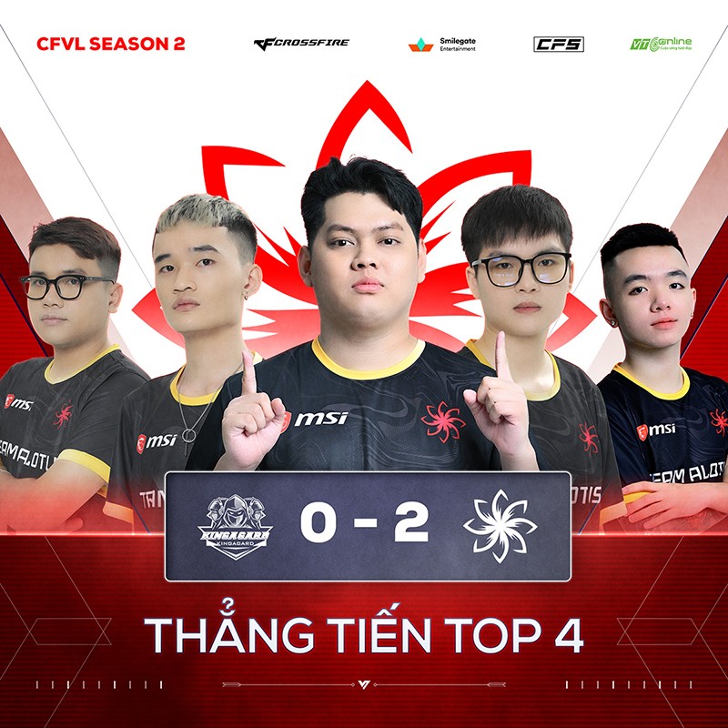 CFVL 2024 Mùa 2: Lộ diện 4 đội mạnh nhất tranh chức vô địch chuyên nghiệp CFVL 2024 Mùa 2: Lộ diện 4 đội mạnh nhất tranh chức vô địch chuyên nghiệp
